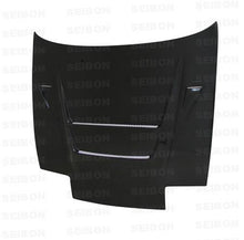 Load image into Gallery viewer, Seibon 89-94 Nissan 180SX/240SX DVII Carbon Fiber Hood - HD8994NS240-DVII
