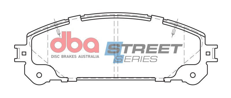 DBA 15-18 Lexus NX200t Street Series Front Brake Pads - DB2004SS