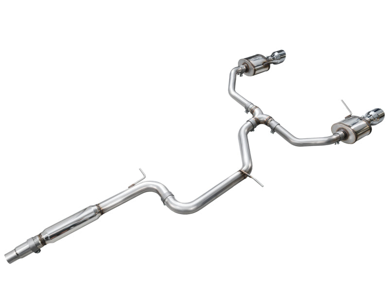 AWE Tuning 22-25 Volkswagen Jetta GLI Touring Edition Exhaust - Chrome Silver Tips - 3015-32275