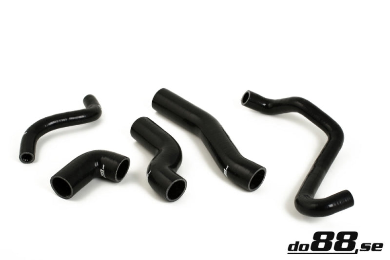 do88 01-04 BMW 316/318 1.8L/2.0L (E46) Coolant Hoses - Black - DO88-KIT71S