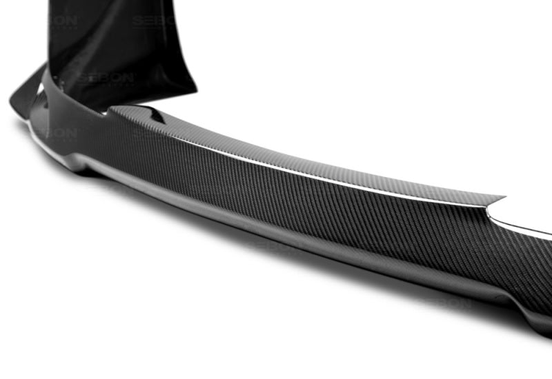 Seibon 04-05 Subaru WRX/STi GD Carbon Fiber Front Lip - FL0405SBIMP-GD