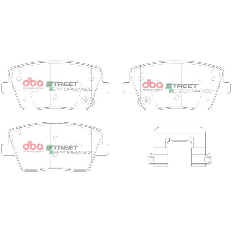 DBA 22-23 Hyundai Veloster/Veloster N Rear SP Performance Brake Pads - DB15013SP