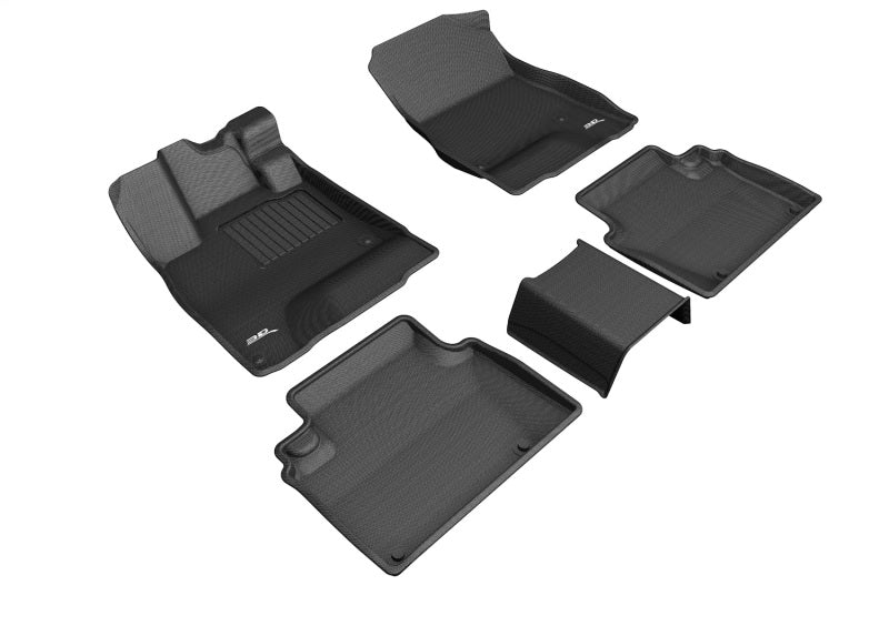 3D MAXpider 18-21 Honda Clarity Plug-In Hybrid Kagu Black Full Set - L1HD10001509