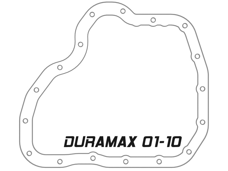 aFe POWER GM Diesel Trucks 01-10 V8-6.6L (td) Pro Series Engine Oil Pan Black w/ Machined Fins - 46-71070B