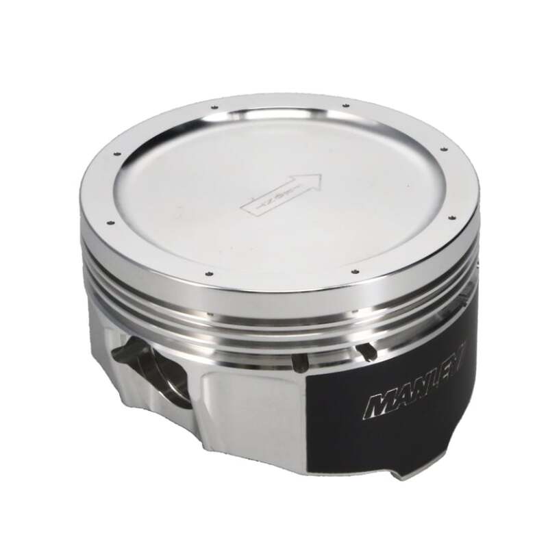 Manley 4.6L Ford Modular (2/4 Valve) 3.552in Bore 1.2in CD 11cc Turbo Tuff Dish Pistons - Set of 8 - 567100CE-8