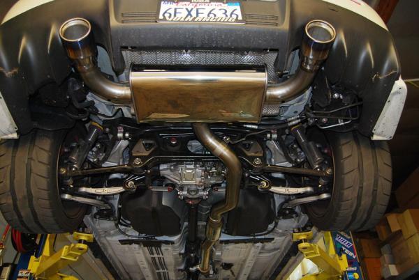 Invidia 09+ EVO 10 Q300 Titanium Tip Cat-back Exhaust - HS09MEXG3T