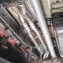 Load image into Gallery viewer, Stainless Works 2020-21 Silverado HD 6.6L Redline Catback Black Tips - CT220CBR-B