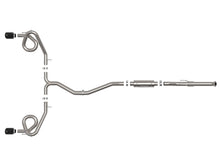 Load image into Gallery viewer, aFe 22-23 Honda Civic Si L4 1.5L (t) Takeda 2.5in to 3in 304 SS Cat-Back Exhaust w/ Black Tips - 49-36630-B