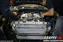 Load image into Gallery viewer, Mishimoto Universal Silver G Line Bar &amp; Plate Intercooler Overall Size: 24.5x11.75x3 Core Size: 17.5 - MMINT-UG