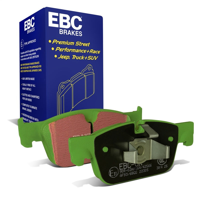 EBC 2017+ Volvo S90 2.0L Turbo Greenstuff Front Brake Pads - DP22305