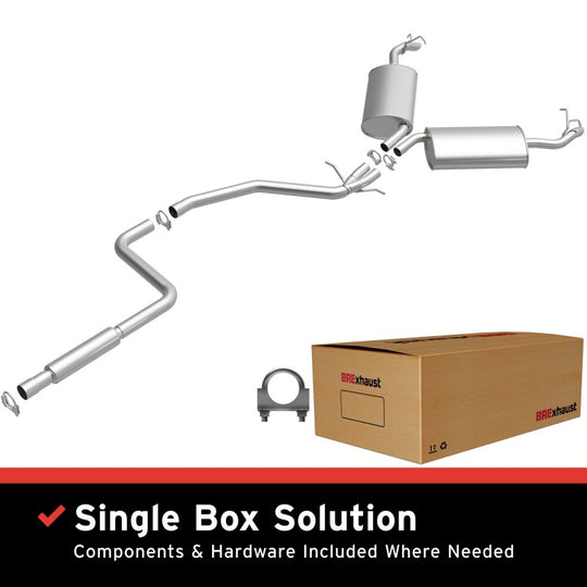 MagnaFlow BRE Exhaust Kit 96-99 Cadillac Deville 4.6L - 106-0624