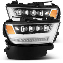 Load image into Gallery viewer, AlphaRex 19-20 Ram 1500HD NOVA LED Proj Headlights Plank Style Chrome w/Activ Light/Seq Signal/DRL - 880517