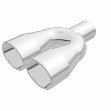 Load image into Gallery viewer, MagnaFlow Tip 1-Pk Dual Oval DW RE 3x3.75x10 - 35169