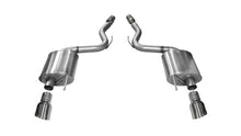 Load image into Gallery viewer, Corsa 2015-2017 Ford Mustang GT 5.0 3in Axle Back Exhaust Polish Dual Tips (Touring) - 14329