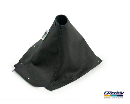 GReddy 99-02 Nissan Skyline R34 Genuine Leather Shift Boot - 16520702