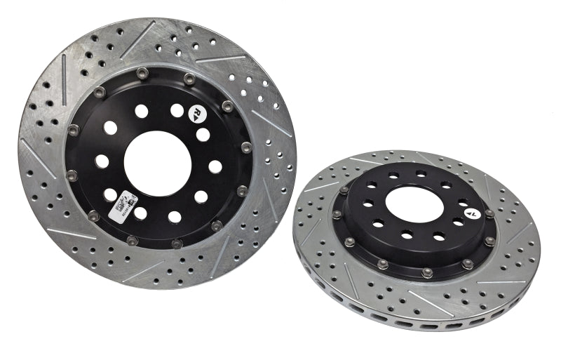Baer Brakes 97-04 Chevrolet Corvette Eradispeed+ Rear SDZ 2-Piece Performance Brake Rotors - 2302082
