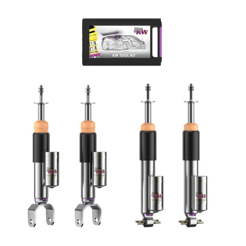 KW Coilover Kit V3 Chevrolet Corvette (C5); all models incl. Z06; w/ electronic shock - 35261020