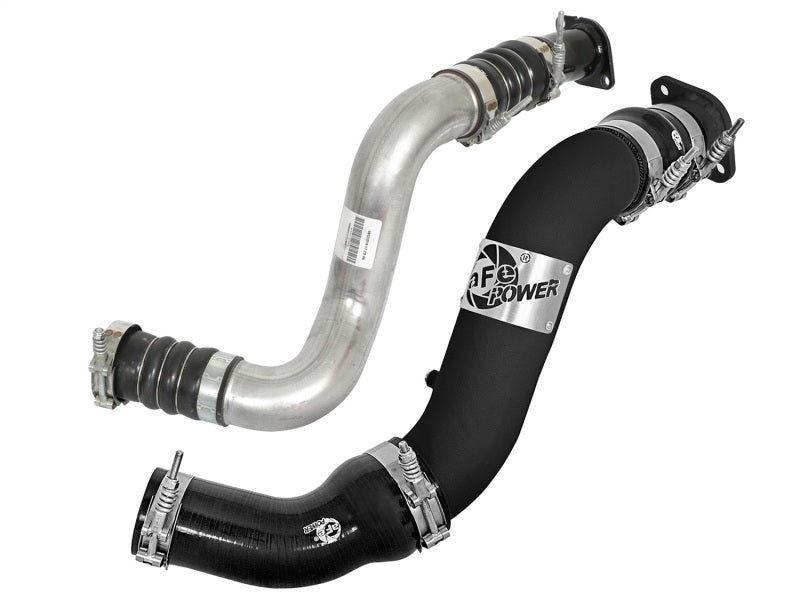 aFe Bladerunner 3in Intercooler Hot and Cold Side Tubes 16-17 Nissan Titan XD V8 5.0L (td) - 46-20284-B