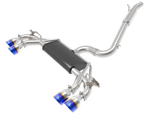 Load image into Gallery viewer, aFe POWER MACH Force-Xp 15-19 Volkswagen Golf R L4-2.0L(T) 304 SS Cat-Back Exhaust System Blue Tips - 49-36430-L