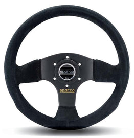 Sparco Steering Wheel 300 Suede Black - 015P300SN