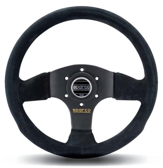 Sparco Steering Wheel 300 Suede Black - 015P300SN