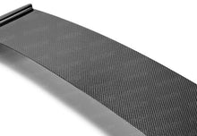 Load image into Gallery viewer, Seibon 08-10 Subaru WRX/STi Hatchback OEM-style Carbon Fiber Rear Spoiler Shaved - RS0809SBIMP-STI-S