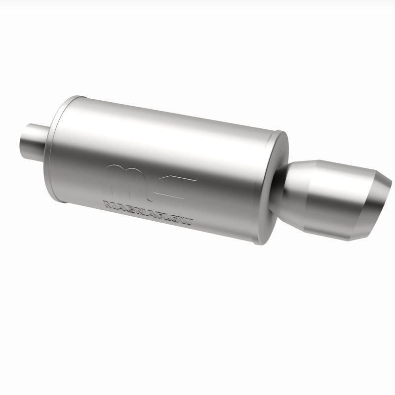 MagnaFlow Muffler W/Tip Mag SS 14X7X7 2.25/4. - 14836