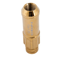 Load image into Gallery viewer, NRG 700 Series M12 X 1.25 Steel Lug Nut w/Dust Cap Cover Set 21 Pc w/Locks &amp; Socket - Chrome Gold - LN-LS710CG-21