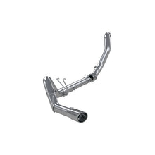 Load image into Gallery viewer, MBRP 08-10 Ford 6.4L F250/350/450 4 inch Filter Back Single Side Exit Aluminum and Down Pipe - S6282AL