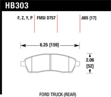 Load image into Gallery viewer, Hawk Super Duty Street Brake Pads - HB303P.685