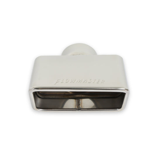 Flowmaster SS Tip 2.50 Rectangle C3 Corvette - 15354