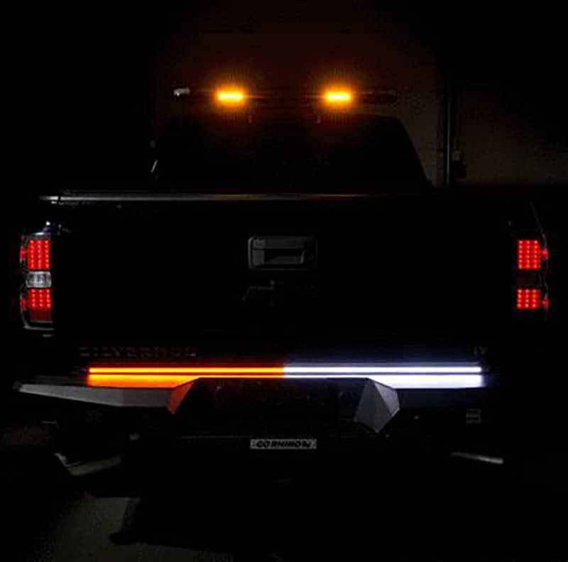 Putco 60in Work Blade LED Light Bar in Amber/White - 93009-60