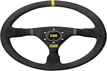 Load image into Gallery viewer, OMP WRC Mid-Depth 350mm Dished - Small Suede (Black) - OD0-1979-071