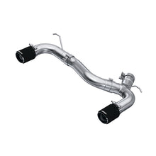 Load image into Gallery viewer, MBRP 17-21 BMW M240I 3.0L 3in Axle Back Dual Rear Exit w/ T304 SS Carbon Fiber Tips (Street Version) - S45003CF