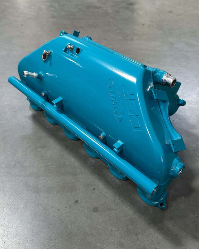 CSF BMW M2/M3/M4 S58 (G8X) Charge-Air Cooler Manifold - Miami Blue - 8233MIAB