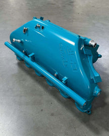 CSF BMW M2/M3/M4 S58 (G8X) Charge-Air Cooler Manifold - Miami Blue - 8233MIAB