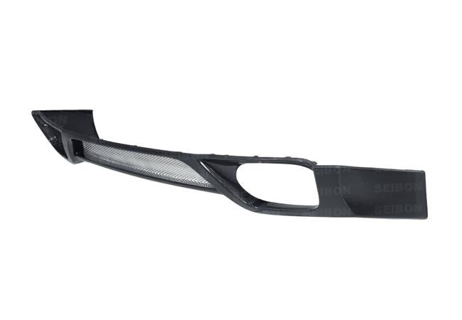 Seibon 09-10 Nissan GTR R35 OEM Style Carbon Fiber Rear Lip - RL0910NSGTR-OE