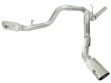 Load image into Gallery viewer, aFe MachForce XP Exhaust 4inch DP-Back All SS 2011-14 GM Diesel Trucks V8-6.6L LML Polished - 49-44043-P