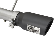 Load image into Gallery viewer, aFe Rebel Series CB 2.5in Dual Center Exit SS Exhaust w/ Black Tips 07-15 Jeep Wrangler 3.6L/3.8L V6 - 49-48056-B