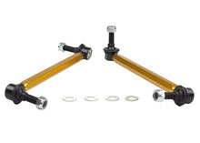 Load image into Gallery viewer, Whiteline 05+ Mustang Coupe 8cyl (Inc Shelby GT/ GT500) Front Swaybar Link Kit H/Duty Adj Steel Ball - KLC169