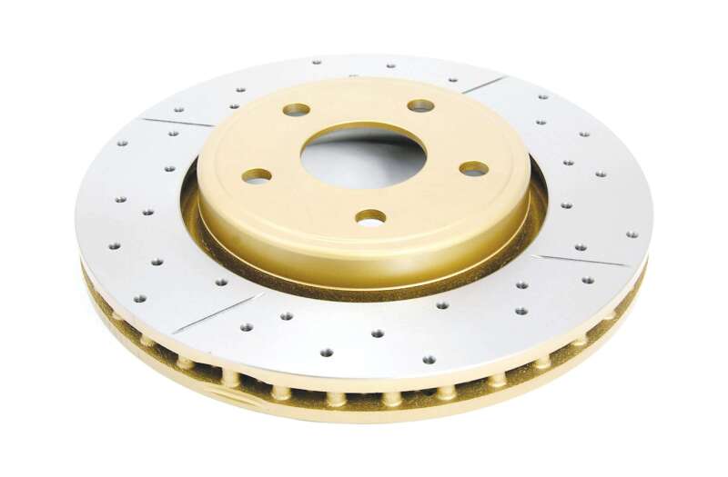 DBA 06-10 Jeep Commander Front Drilled & Slotted Street Series Rotor - DBA2530X