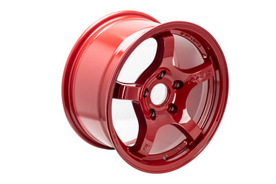 Gram Lights 57CR 18x8.5 +45 5x100 Milano Red Wheel (Min Order Qty Of 20) - WGCRV45DMRP
