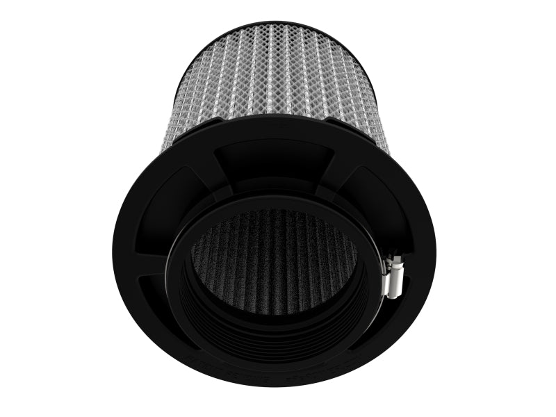 aFe MagnumFLOW Pro DRY S Universal Air Filter 4in F x 6.5n B x 6.5in T (Inv) x 8in H - 21-91153