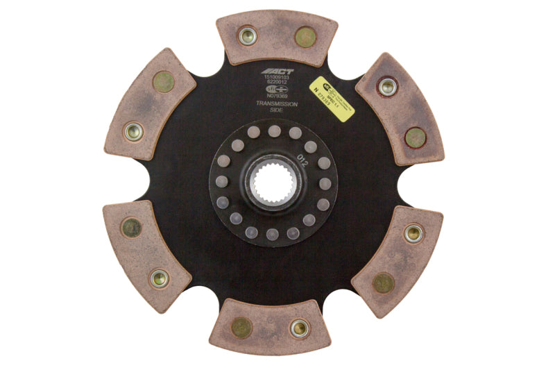 ACT 1990 Acura Integra 6 Pad Rigid Race Disc - 6220012