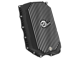 aFe 20-25 GM Diesel V8-6.6L L5P Transmission Pan w/ Machined Fins - Black - 46-71380B