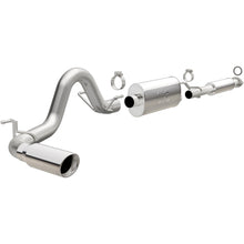Load image into Gallery viewer, MagnaFlow Cat-Back 2016 Toyota Tacoma TRD 3.5L V6 SS 3in Single Pass Side Exit Rear 4in Tip - 19293