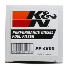 Load image into Gallery viewer, K&amp;N 2014-2015 Jeep Grand Cherokee 3.0L V6 Diesel In-Line 4500 Fuel Filter - PF-4600