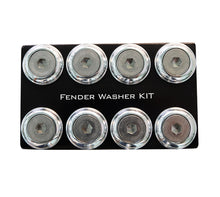 Load image into Gallery viewer, NRG Fender Washer Kit w/Color Matched M8 Bolt Rivets For Plastic (Silver) - Set of 8 - FW-800SL