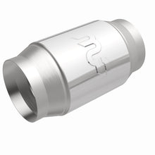 Load image into Gallery viewer, MagnaFlow Premium High Flow Metallic Converter 5in OD - 4in In / 4in Out - 69012