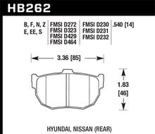 Load image into Gallery viewer, Hawk 89-97 Nissan 240SX SE HP+ Street Rear Brake Pads - HB262N.540